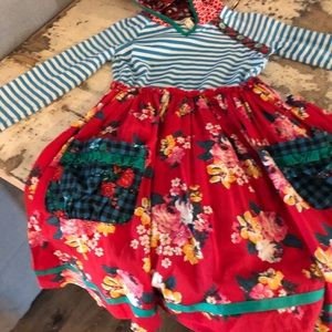 Girls Matilda Jane hoodie dress